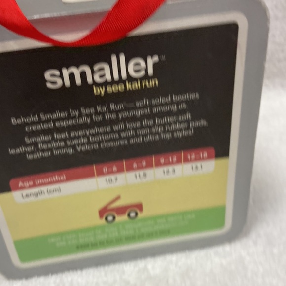 Smaller see Kai run 0/6m raspberry pink Mary Jane Tamar - Picture 4 of 7